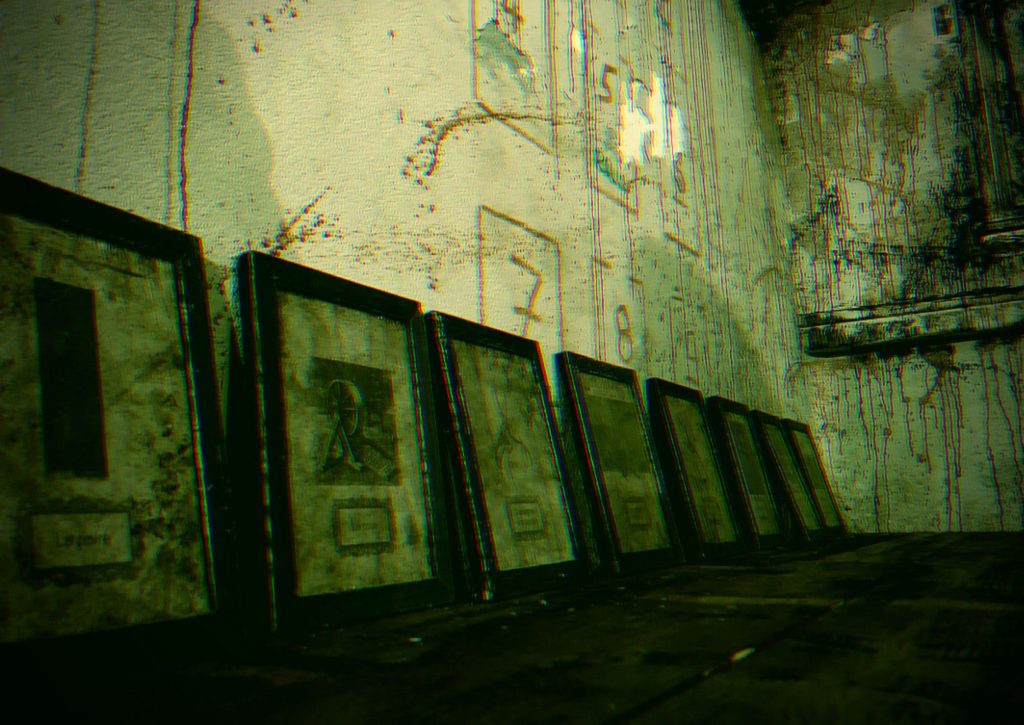 Décors cadres patient 237 Le Sanatorium Hermann
