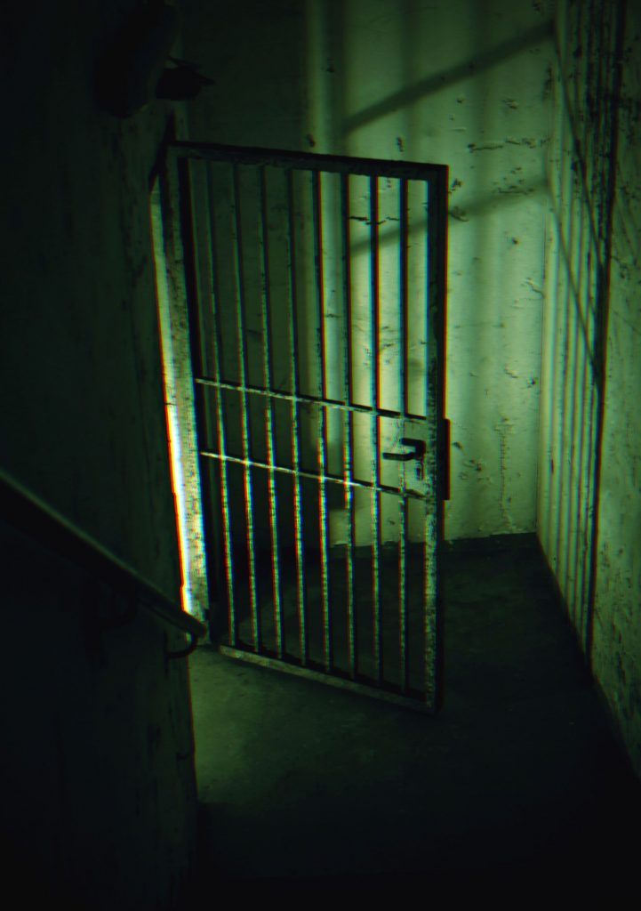 porte geole escalier patient 237 Sanatorium Hermann