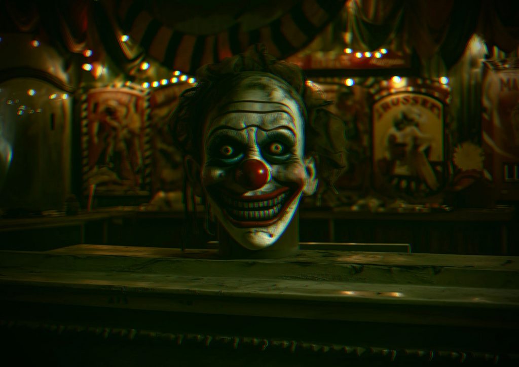 Visuel clown effrayant 