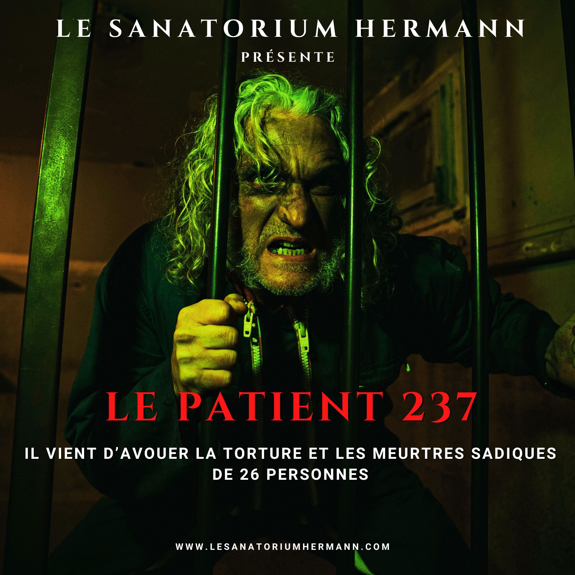 Visuel Le Patient 237 - Le Sanatorium Hermann