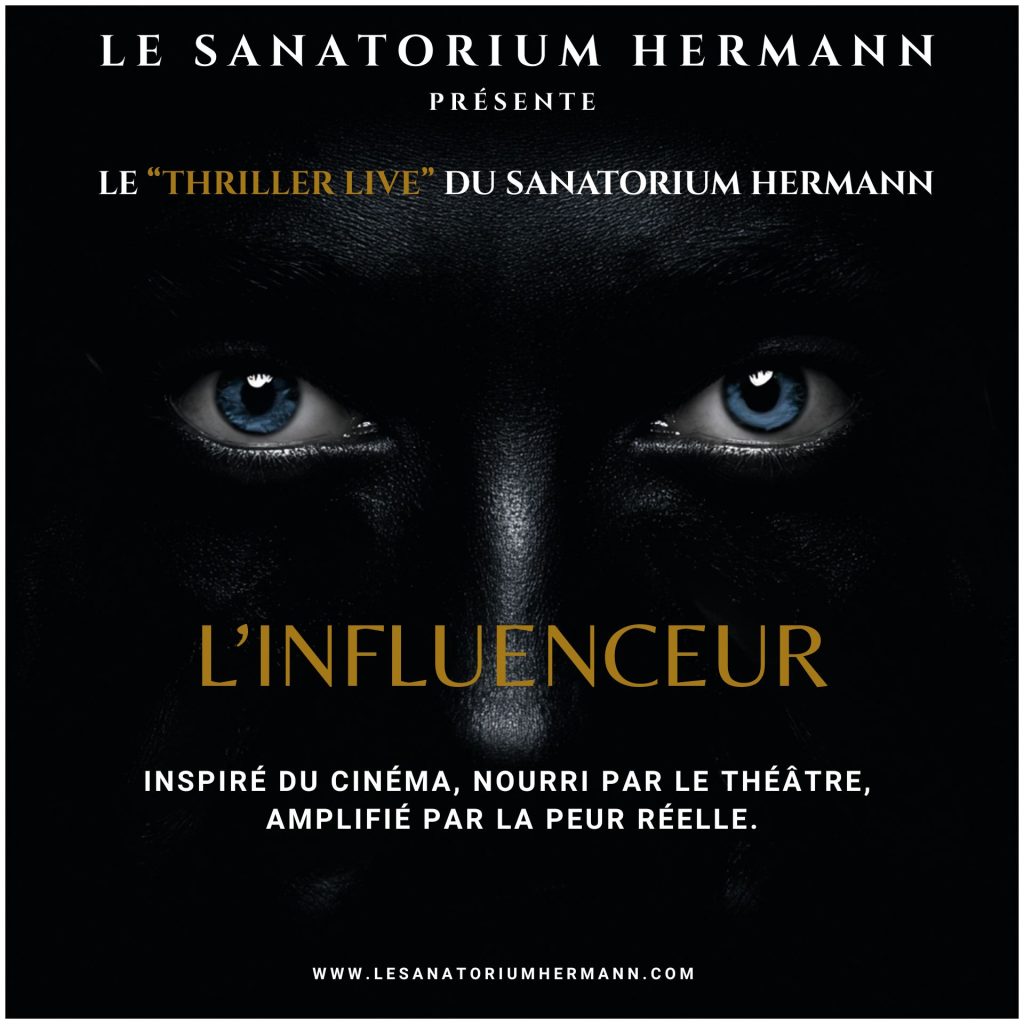 L'influenceur carré blanc page accueil